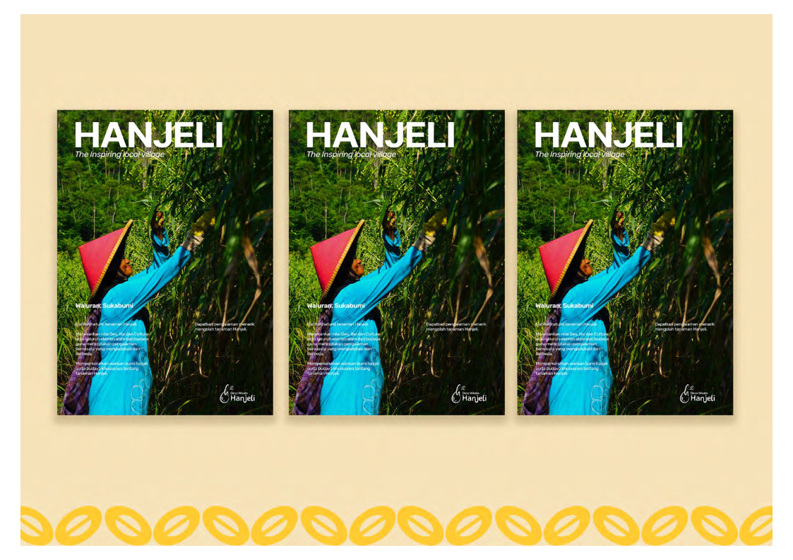 File Image Logo, Font, Poster Desa Wisata Hanjeli